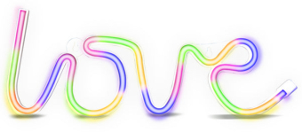 Led lampa SBS Feel The Love neon effect