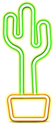Led lampa Cactus Glow On Neon Effect
