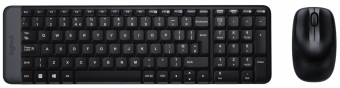 Klaviatūra + Pele Logitech DT MK220 Bezvadu