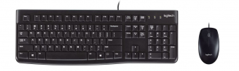 Klaviatūra + Pele Logitech Desktop MK120 USB