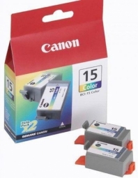 Tintes kārtidžs Canon BCI-15C Colour Twinpack