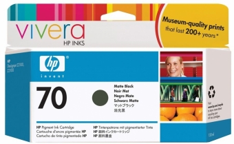 Tintes kārtidžs HP NO 70 Matte Black