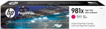 Tintes kārtidžs HP 981X XL PageWide Magenta