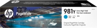 Tintes kārtidžs HP 981Y XXL PageWide Cyan