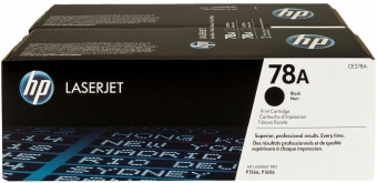 HP CE278AD 78A 2-pack Black
