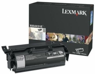 Toneris Lexmark X654X31E