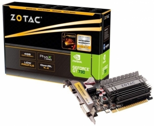 Videokarte Zotac GeForce GT 730 ZT-71115-20L