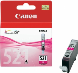 Tintes kārtridžs Canon CLI-521M Magenta