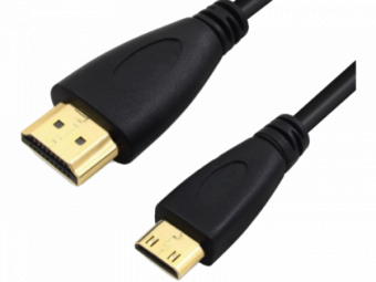 Kabelis Brackton HDMI Male - mini HDMI Male 3m Black
