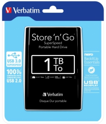 Ārējais cietais disks Verbatim 1TB
