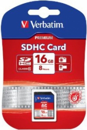 Atmiņas karte Verbatim SDHC 16GB Class 10