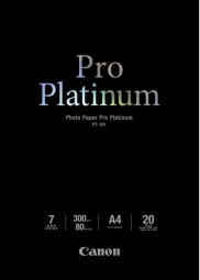 Fotopapīrs Canon PT-101 Pro Platinum A4 Glossy 20gab