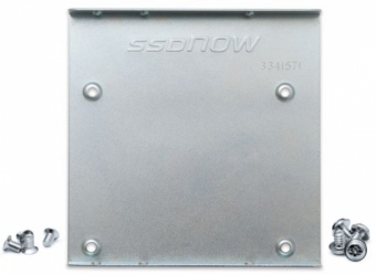 Kronšteins un skrūves Kingston 2.5" uz 3.5" SSD un HDD diskiem