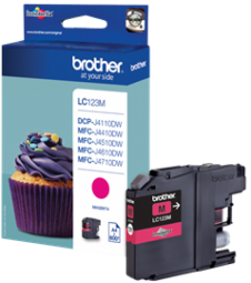 Ink cartridge Brother LC123M Magenta