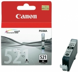 Tintes kārtridžs Canon CLI-521 Black