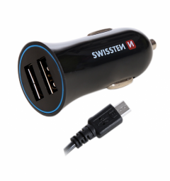 Swissten Premium SW-CCH-2.4AX2-B
