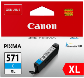 Tintes kārtridžs Canon CLI-571XL Cyan