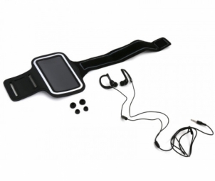 Platinet PM1070 Sport Headset + Armband Case Black