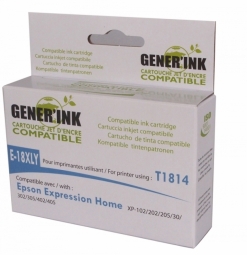 Ink cartridge Generink Epson E-18XL Yellow