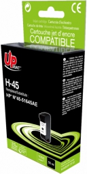 Tintes kārtridžs UPrint HP 45 Black