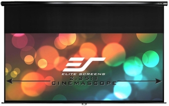 Elite Screens Manual Series M100UWH Black