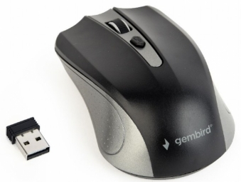 Gembird MUSW-4B-04 Wireless Space Grey/Black