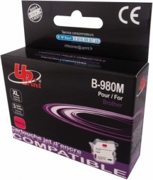 Tintes kārtridžs UPrint Brother LC980/1100MA Magenta