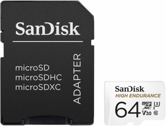 Sandisk High Endurance Video Monitoring microSDHC 64GB