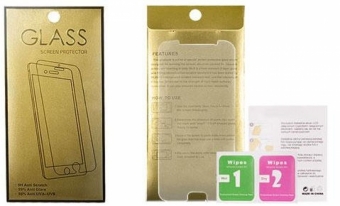 Gold Tempered Glass Premium Huawei P9 Lite