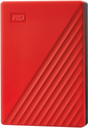 Ārējais cietais disks Western Digital My Passport 4TB Red