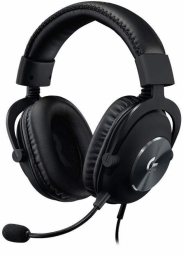 Austiņas Logitech Pro X Gaming Black