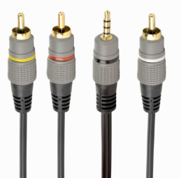 Gembird 3.5 mm 4-pin to RCA audio-video cable 1.5 m