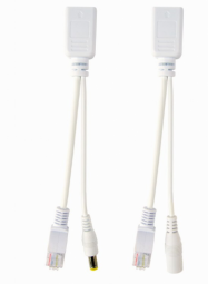 Gembird UTP passive POE adapter kit 0.15m White