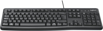 Klaviatūra Logitech K120 USB LT Black