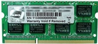 G.Skill 4GB F3-12800CL11S-4GBSQ
