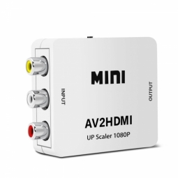 Roger RCA Female - HDMI Female + Audio White