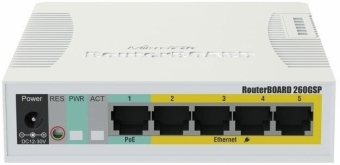 MikroTik CSS106-1G-4P-1S