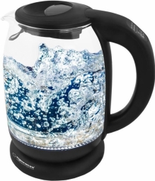 Tējkanna Esperanza EKK027 Transparent Black