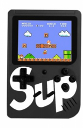RoGer Retro mini Game Console with 400 Games Black