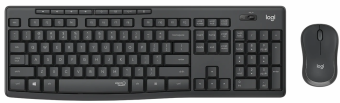 Klaviatūras un peles komplekts Logitech MK295 Silent Black US