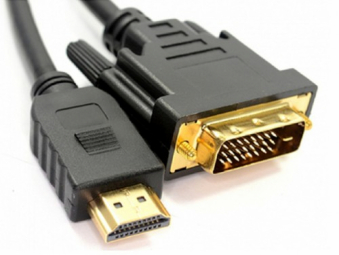 Brackton DVI Male - HDMI Male 2m Black
