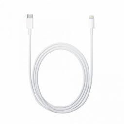 Cable Apple Lightning Male - USB Type C Male 2m White