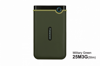 Transcend StoreJet 25M3 2TB Green