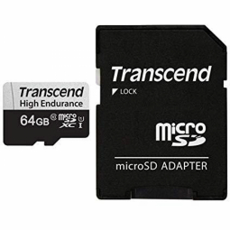 Transcend 350V 64GB MicroSD + Adapter
