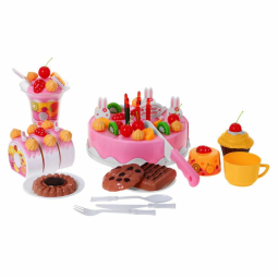 RoGer Interactive Birthday Cake with 75 Items