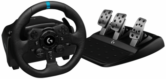 Spēļu stūre Logitech G923 PS4/PS5/PC Black