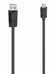 Hama USB Type-C Male - USB Male 1.5m Black