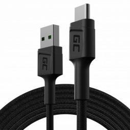 Green Cell USB Male - USB Type-C Male 2m Fast Charging