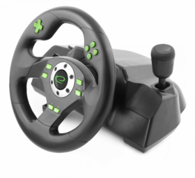 Spēļu stūre Esperanza Drift EGW101 Black