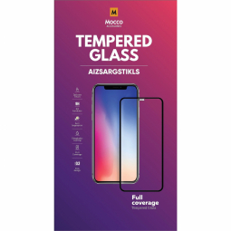 Mocco Full Face / Full Glue Tempered Glass Samsung Galaxy A02S Black